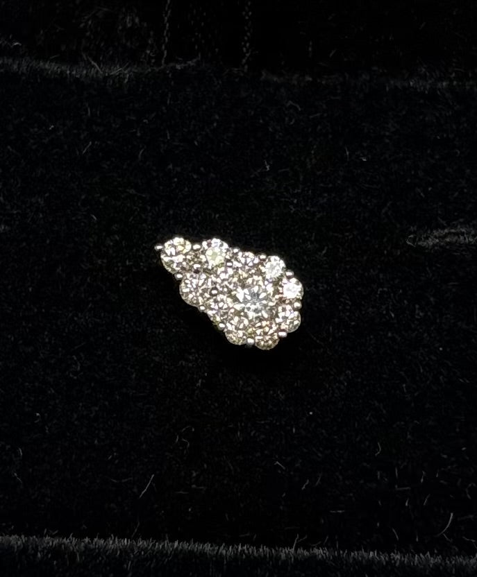 K-18 WG PENDANT total wgt 0.82 cts