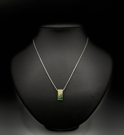 K18 WG NECKLACE Total Wgt-5.47 Grms
