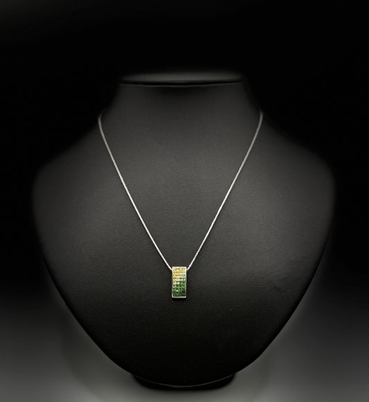 K18 WG NECKLACE Total Wgt-5.47 Grms