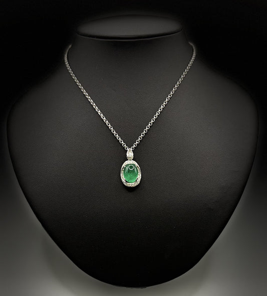 P-PT900 C-PT-850 Emerald 7.90 cts Total Wgt - 12.48 Grms CGL CERTIFICATE