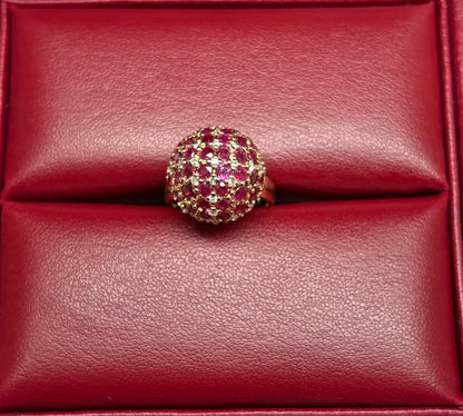 K18 RUBY RING 4.85 GRMS WITH GGS CERTIFICATE