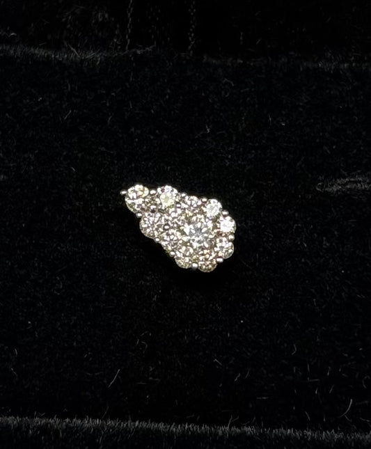 K-18 WG PENDANT total wgt 0.82 cts
