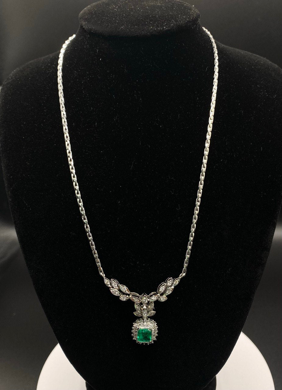 NECKLACE PT-900/850 TOTAL GRM 18.5 WITH GGS CERTIFICATE