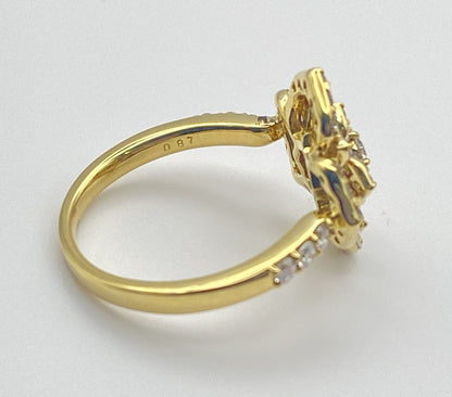 MONNICKENDAM RING K18 4.92 GRMS